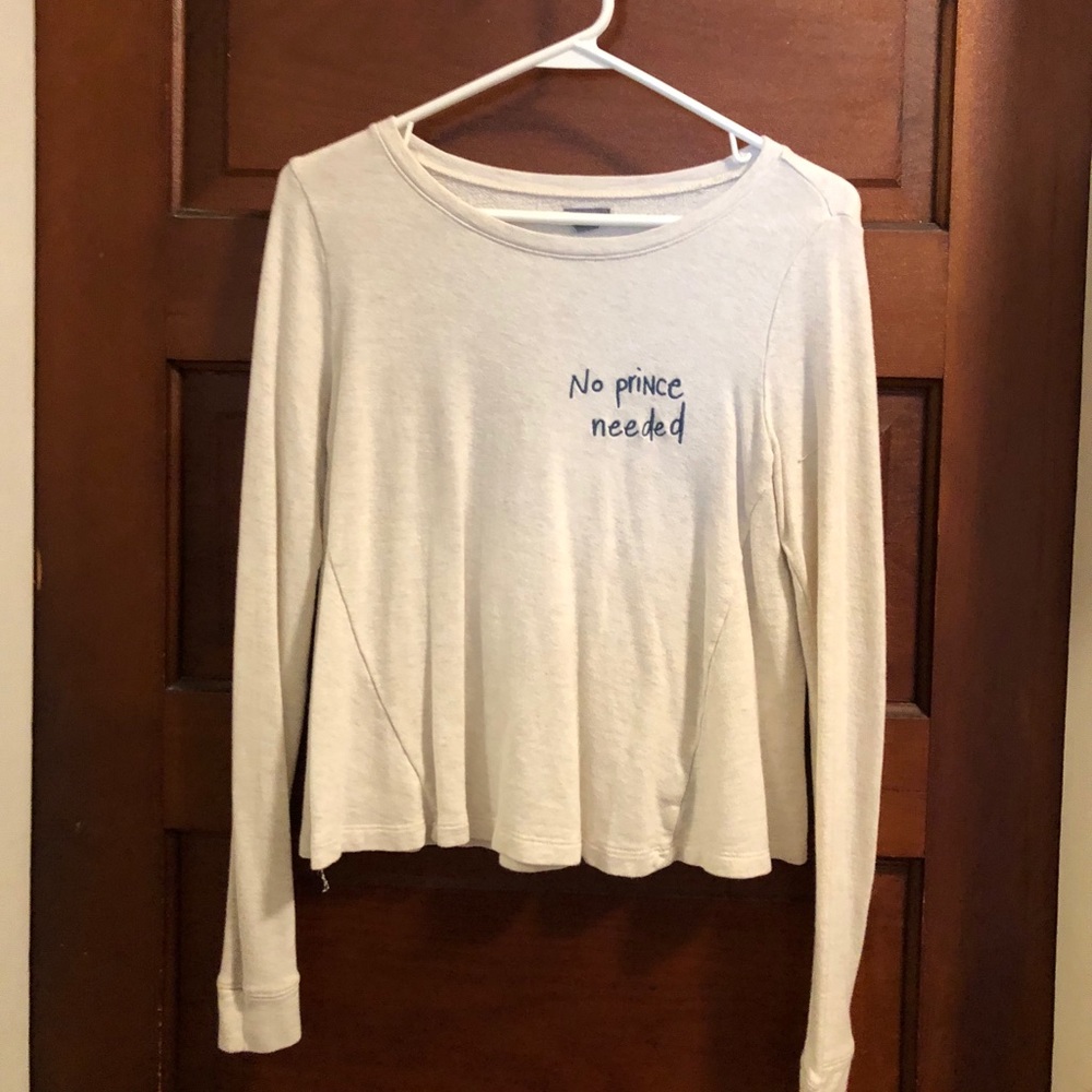 Cropped long sleeve
